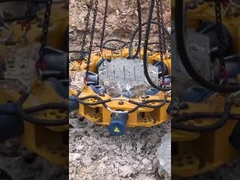 Volle hydraulische Stapelschneidemaschine für das Brechen des konkreten Stapels