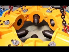 Hydraulischer Stapelschneider u. hydraulischer Stapelunterbrecher für herum und quadratischer konkreter Stapel