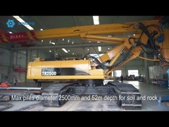 Generalüberholte CRRC-Drehbohrgeräte angebracht an ursprünglicher CAT336D-Maschine mit Drehmoment 250kN.m