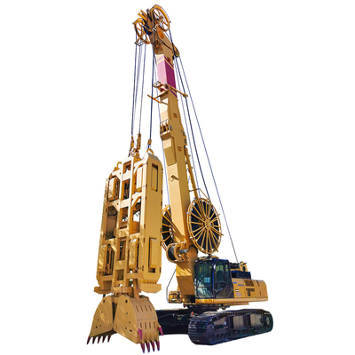 Hydraulisches Membranwand-Zupacken mit Wandbreite 0.35-1.5m und 80m Tiefe