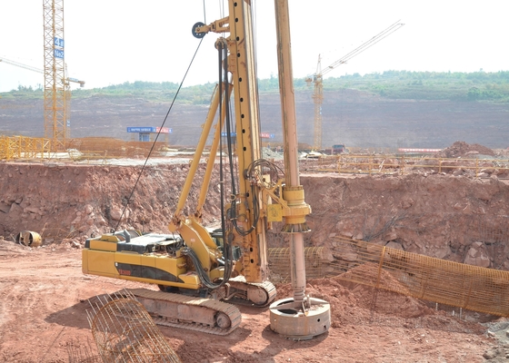 Berufsausrüstungs-Bauarbeit-völlig Hydrauliksystem CAT Chassis Piling Rig Soilmec