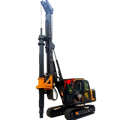 Arbeit 15m Tiefe 1000mm Mini Hydraulic Rotary Piling Rig Jobsite am mit eingeschränktem Zugriff für Mikrobohrung